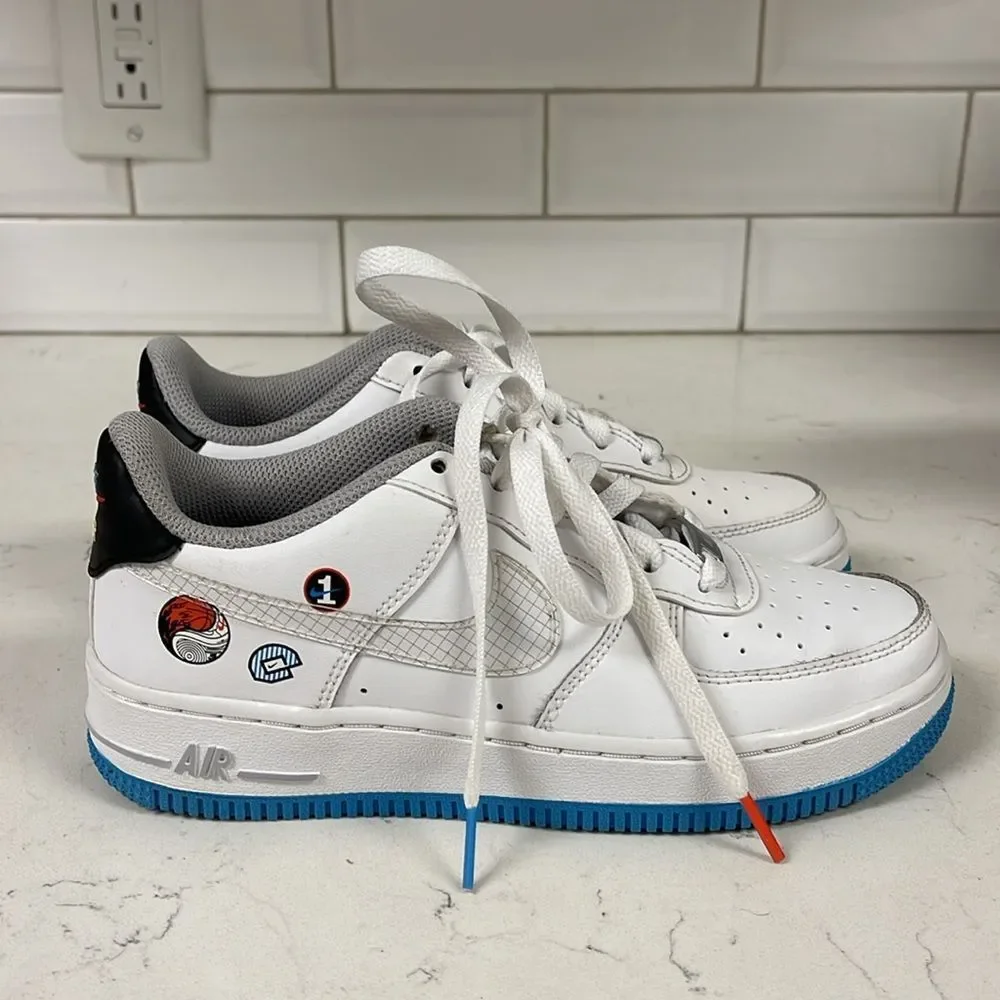 Nike Air Force 1 LV8 1 ‘Happy Hoops’ DM8088-100 Size 4Y